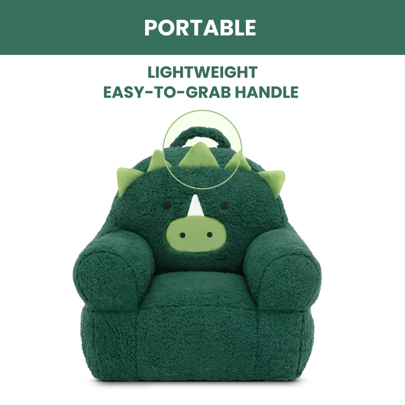 Dinosaur Cozee Buddy Chair, Green5