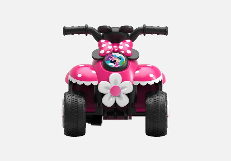 6V Minnie Mouse Quad, Battery Powered Ride-On, Ages 3+3