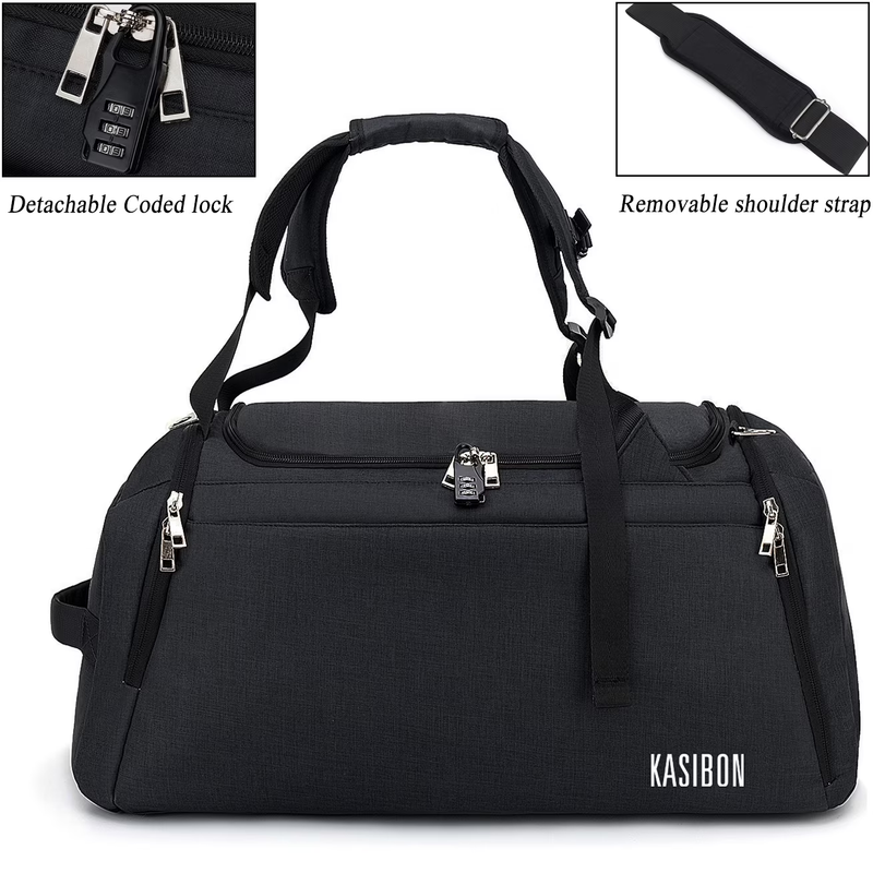 Gym Bag for Men Sports Duffel Bags for Travel 42L Waterproof Gym Duffle Bags3