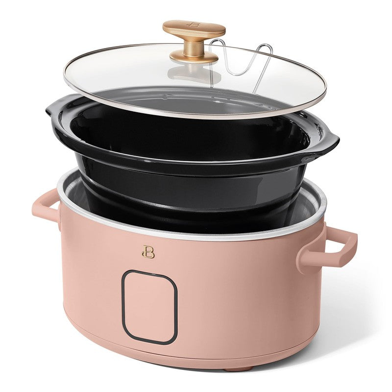 6 Qt Programmable Slow Cooker, Rose by Drew Barrymore8
