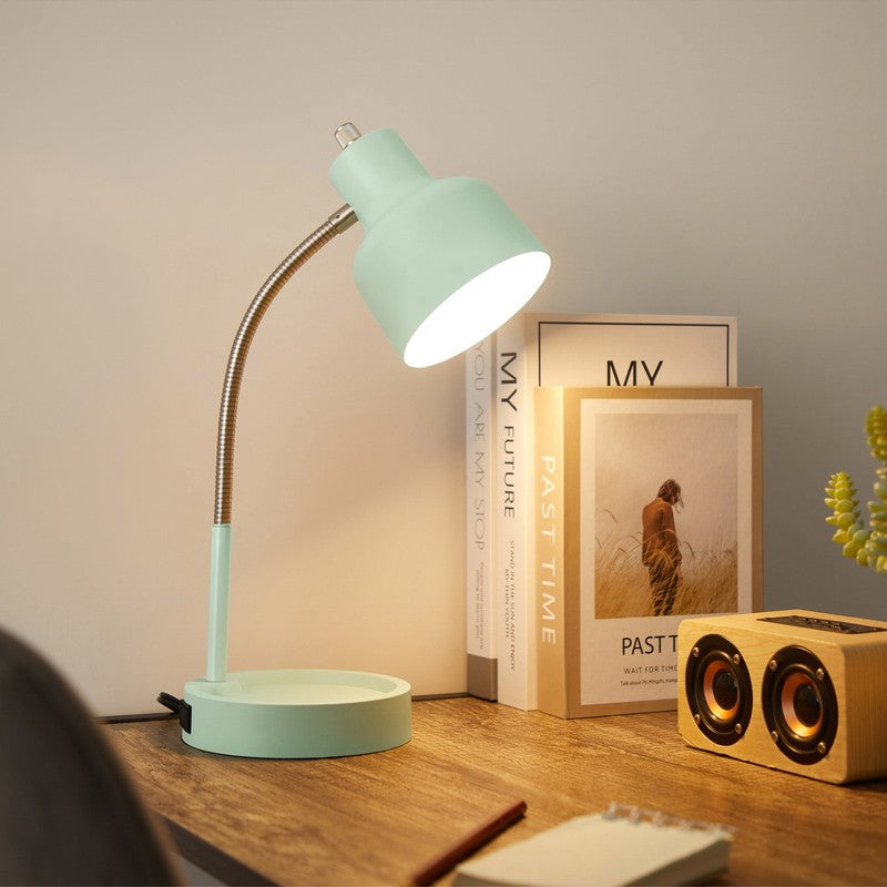 14in LED Gooseneck Desk Lamp Energy Efficient Green1