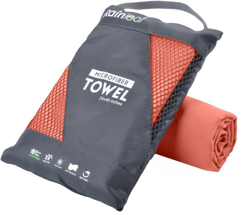 Microfiber Travel Towel Quick Dry Gym Camping Beach Pool Ultra Compact10