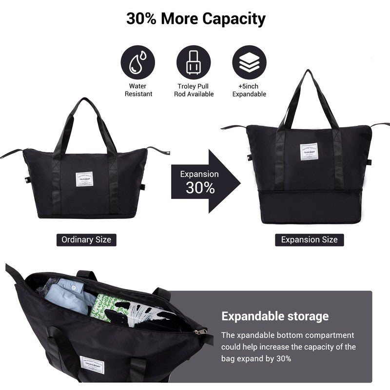 5-Piece Hardside Luggage Set with Duffel Bag & Spinner Wheels, 20/24/28 Inch Lig7