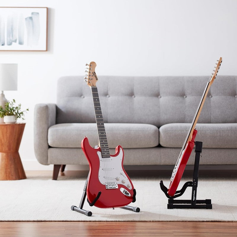 Adjustable Folding Guitar Stand, A-Shape, Fully Assembled - for School Music Pro7