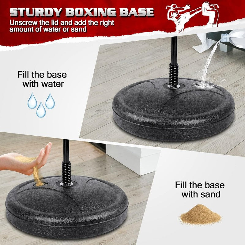 Punching Bag for Ages 3 4 5 6 7 8+ Years Old Kids, Boxing Bag Set Toy with Boxin4