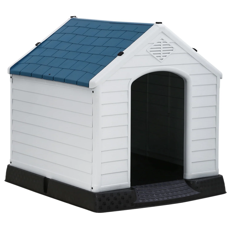 Dog House Pet Kennel with Air Vents, Indoor & Outdoor9