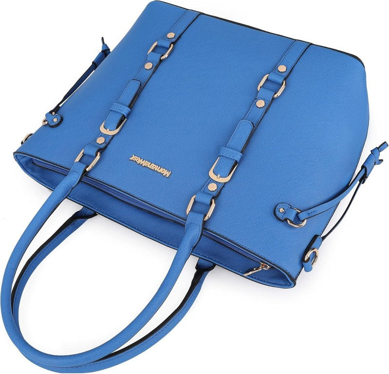3PCS Purses for Women Tote Bag and Wallet Set Shoulder Satchel Handbags2