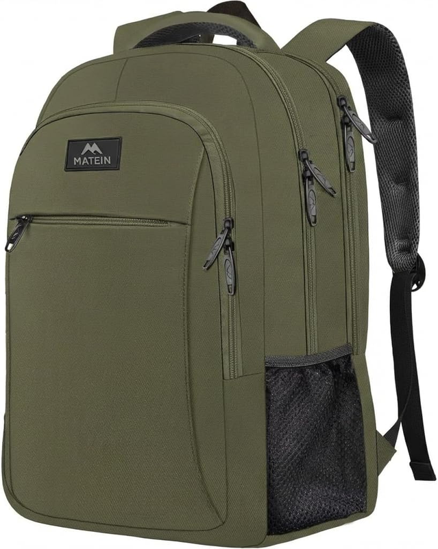 15.6" Laptop Backpack Lightweight Travel Computer Bag Green0