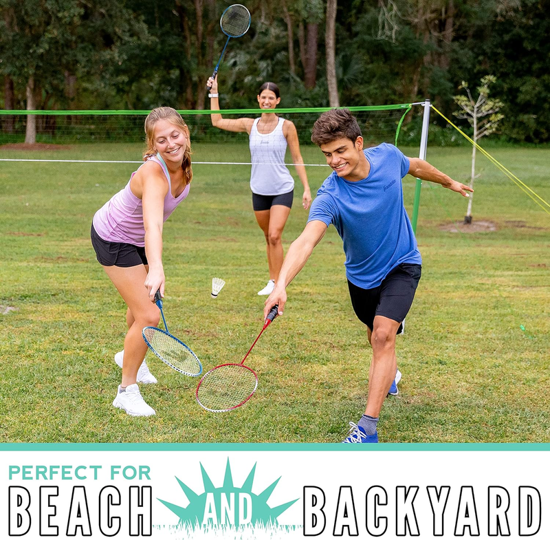 Badminton Racket + Birdie Set - Replacement Badminton Equipment for Kids + Adult3
