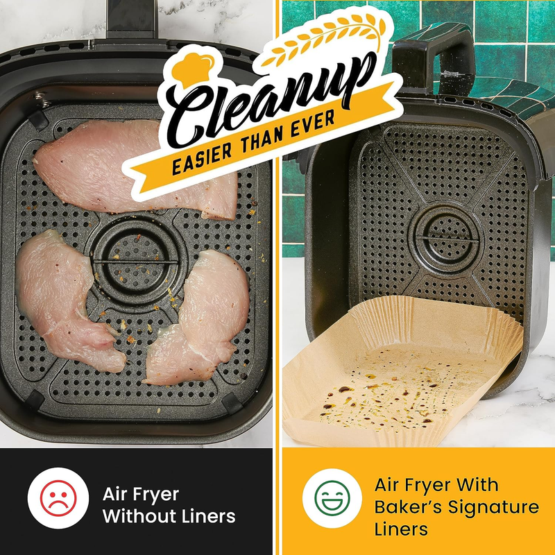 125 Air Fryer Liners Ninja Foodi DZ201 DZ401 Instant Pot Vortex Non Stick3