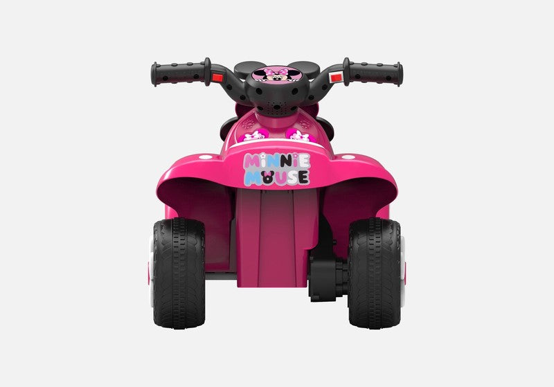 6V Minnie Mouse Quad, Battery Powered Ride-On, Ages 3+7