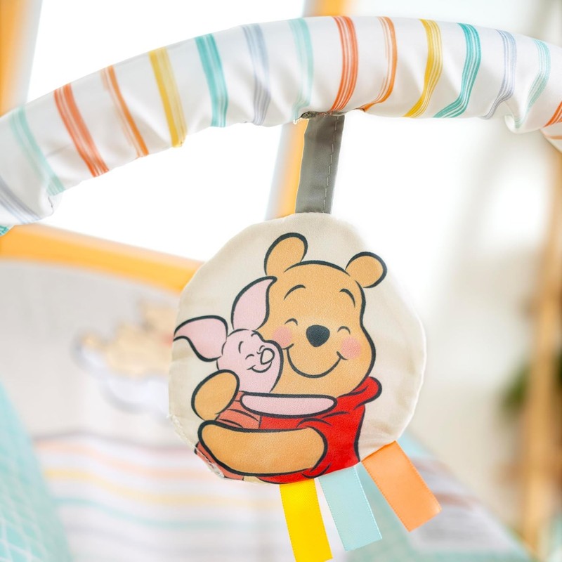 Baby Pooh Hunny Hues Bouncer with Soothing Vibrations, Unisex, Newborn+7