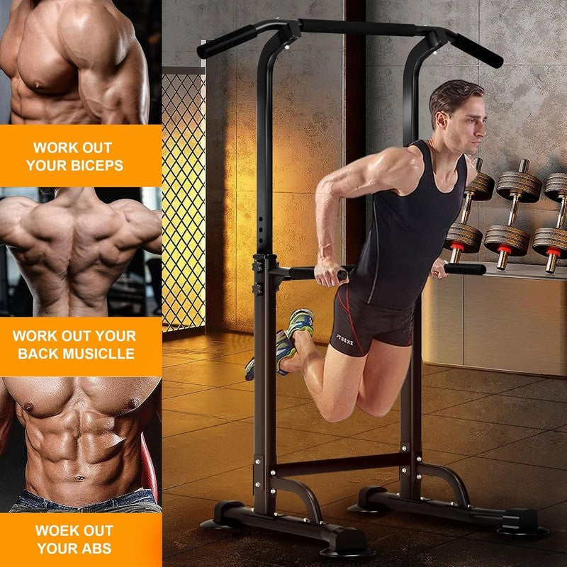 Power Tower Pull-Up & Dip Station Adjustable Multi-Function Home Gym4