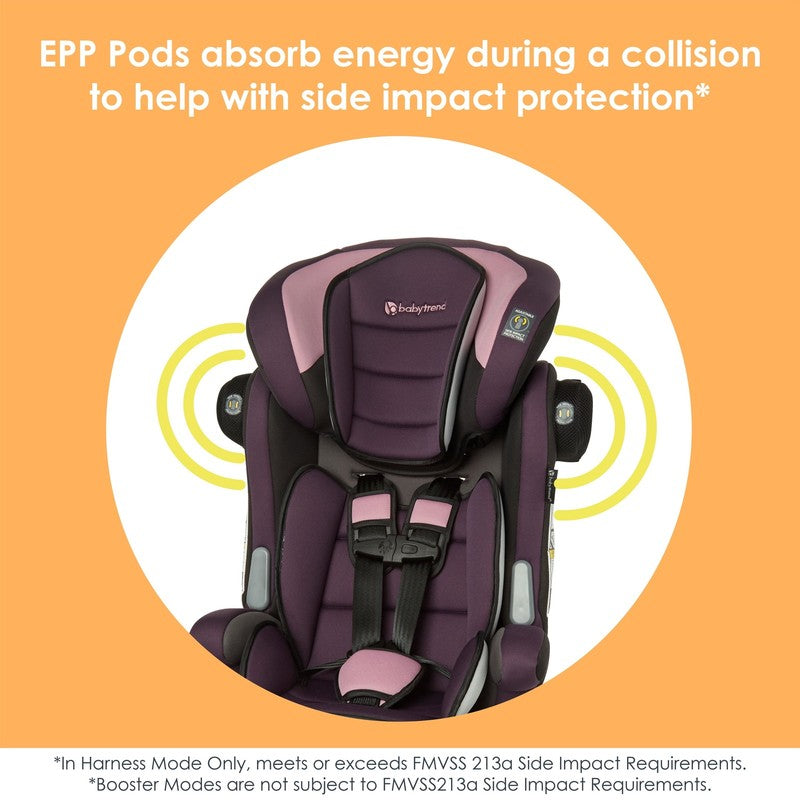 Hybrid Si 3 In 1 Combination Booster Car Seat with Side Impact Protection in Das6