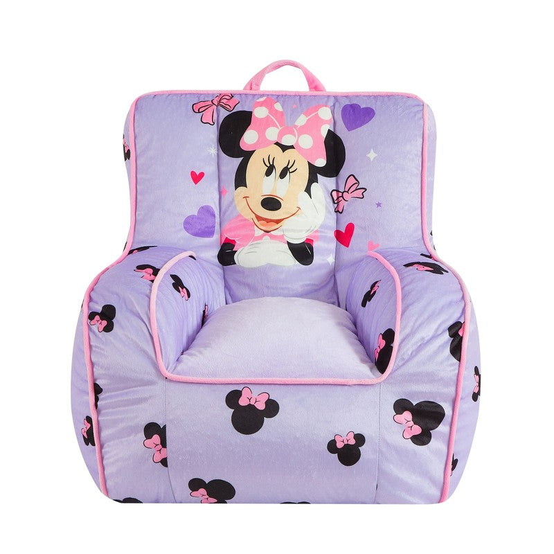 Minnie Mouse 18" Toddler Square Beanbag Chair, Purple10