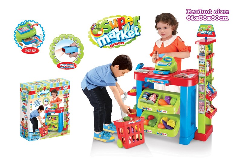 Supershopper Sunday Super Market Playset with Cash Register5