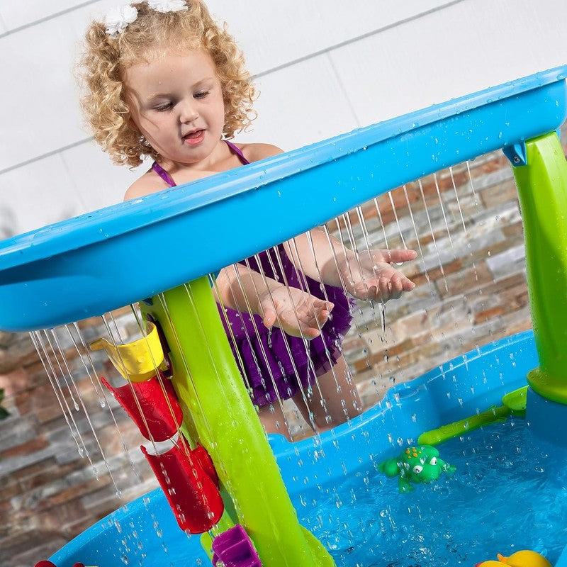 Rain Showers Splash Pond Water Table, Kids Water and Sand Activity Sensory Plays9