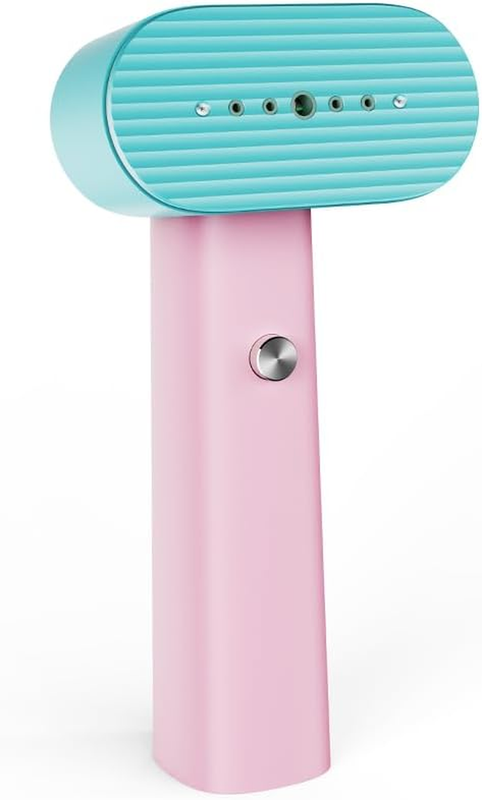 G6 2 in 1 Portable Clothes Steamer & Iron 900W Travel Home Pink 10min Steam7