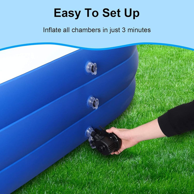 Inflatable Family Pool 120x72 Oversized Thickened Backyard Summer5