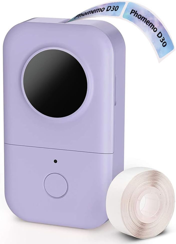 D30 Bluetooth Label Maker Mini Thermal Printer Rechargeable Portable0