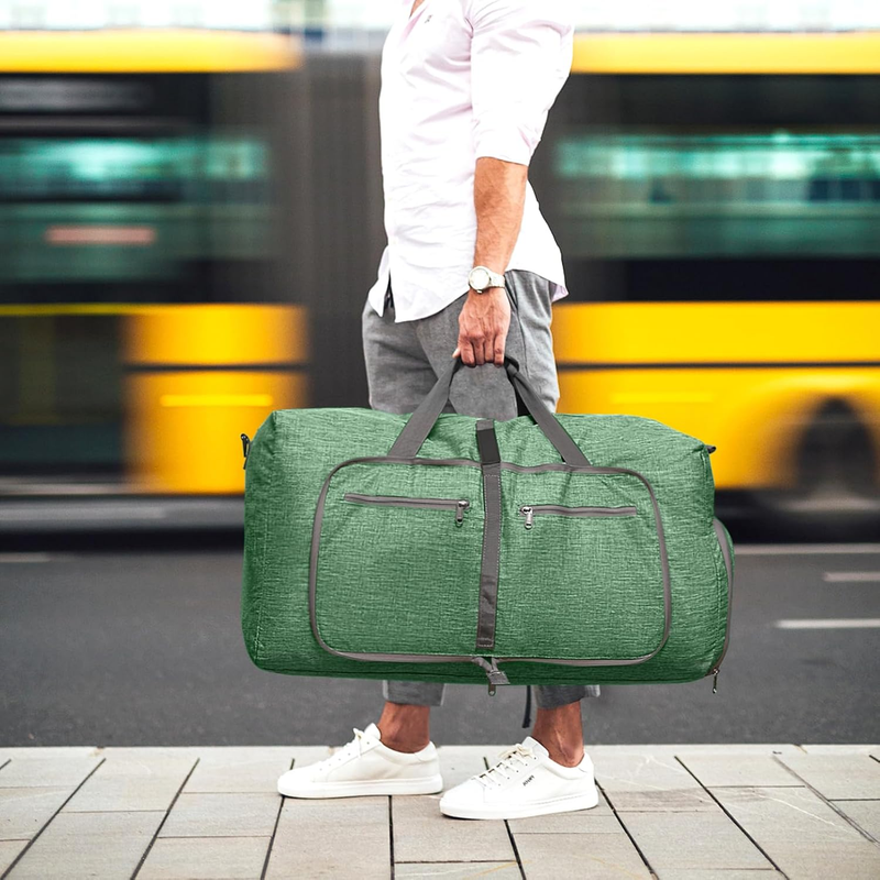 Foldable Travel Duffle Bag 65L 85L 115L Water Resistant Weekender Bag7