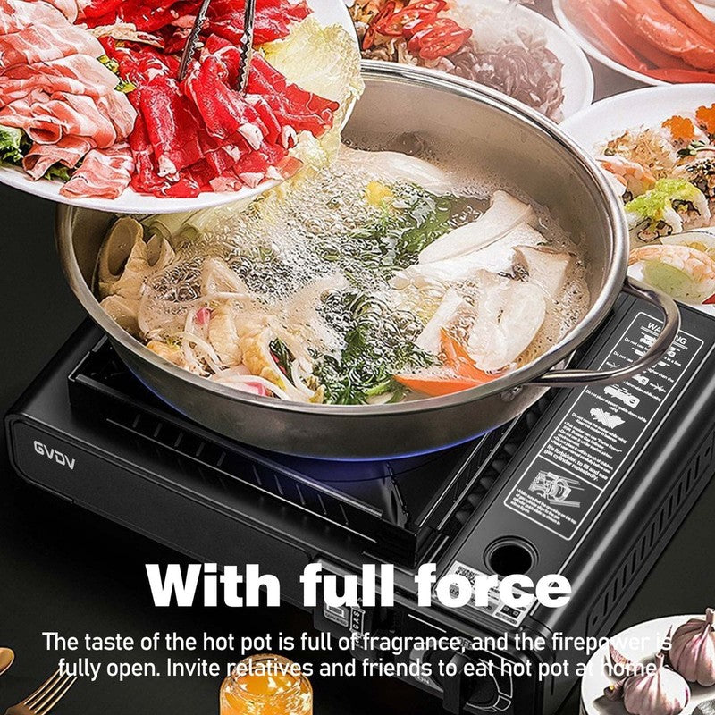 Portable Camping Stove, 1 Burner Butane Gas Stove with Updated Carrying Case3