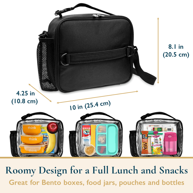Lunch Bag for Kids – Insulated Lunch Box for Girls and Boys, Cute Reusable Coole5