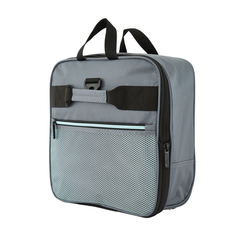 Large 32in Wheeled Duffel Travel Bag Foldable Gray4