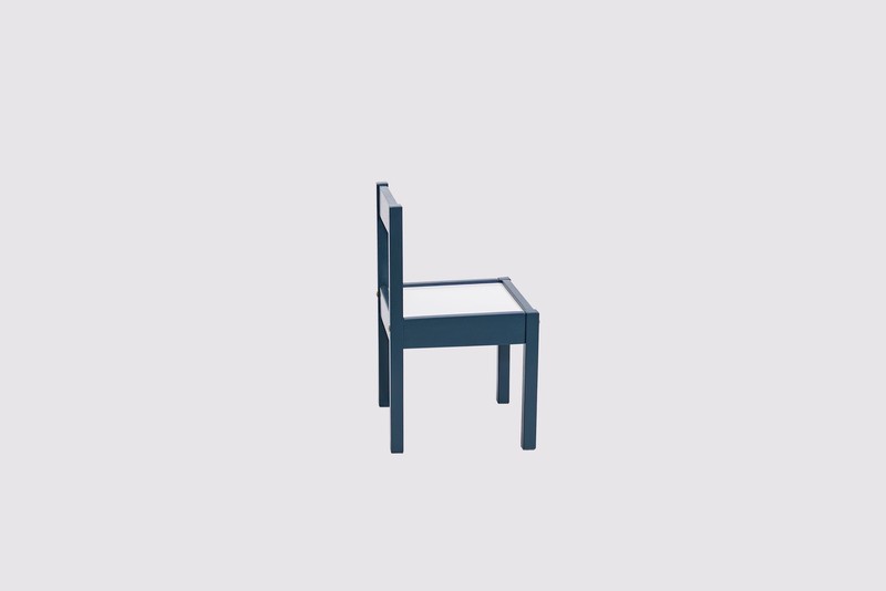 Child 3-Piece Table and Chairs Set, in Orion Blue Age Group 1 to 5 Years Old5