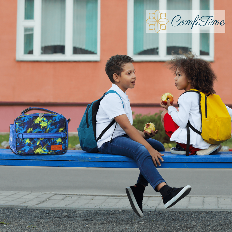 Lunch Bag for Kids – Insulated Lunch Box for Girls and Boys, Cute Reusable Coole7