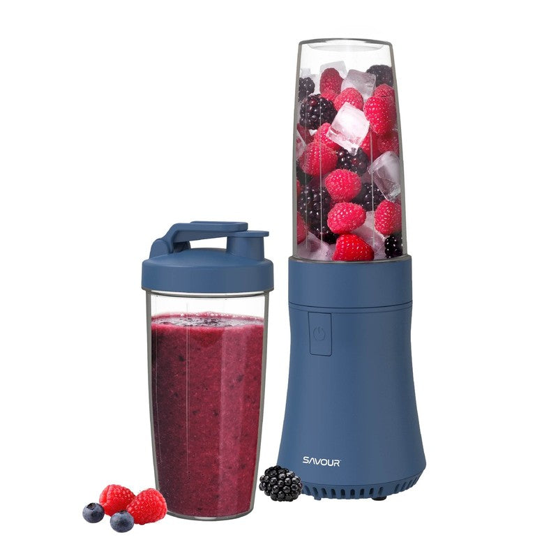 300W Mini Smoothie Blender – 18oz Personal Countertop Blender for Smoothies & Sh11