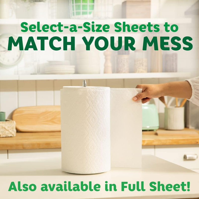 Paper Towels Quick Size White 16 Family Rolls 40 Regular Rolls5
