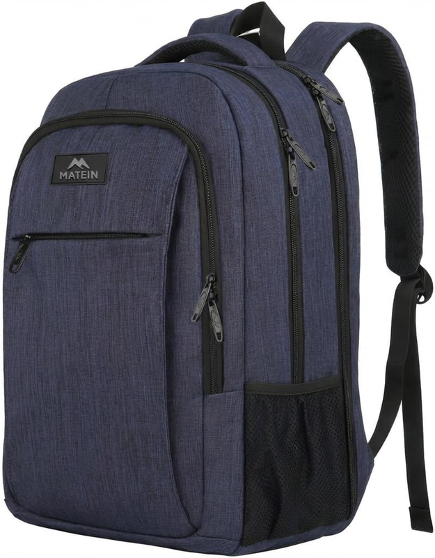 Slim Laptop Backpack 15.6" Travel College Daypack Computer Bag Blue0