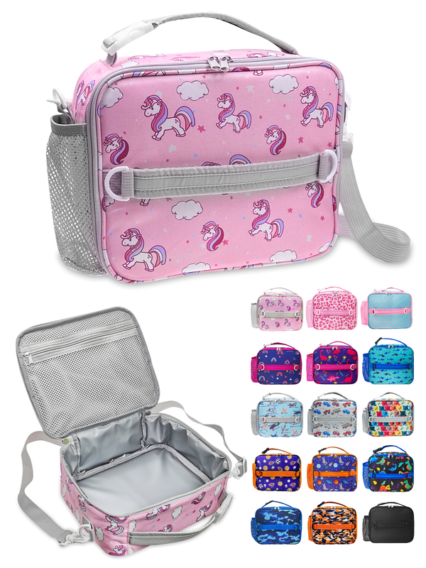 Lunch Bag for Kids – Insulated Lunch Box for Girls and Boys, Cute Reusable Coole0