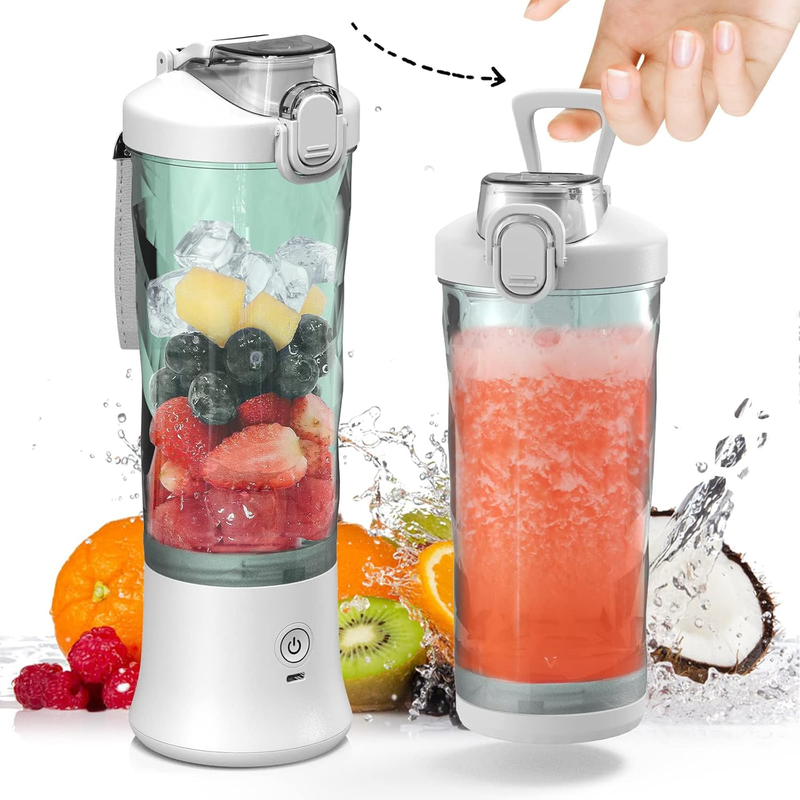 Portable Blender 20Oz Cordless Personal Blender for Shakes Smoothies, 6 Blades10