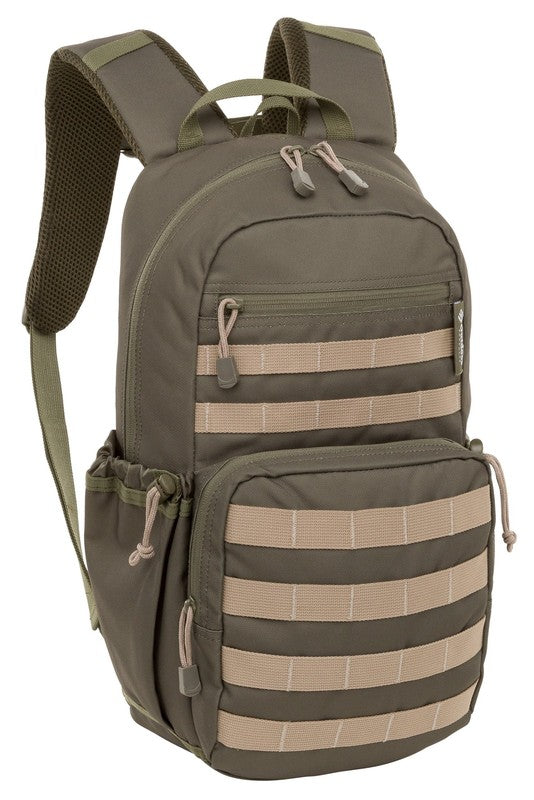 Venture 17L Backpack, Green Polyester Unisex for Adults and Teens0