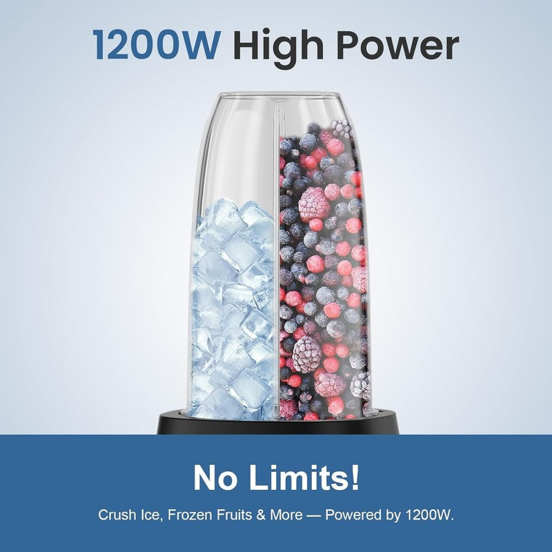 12 Piece Smoothie Blender Maker 25,000 RPM Personal Blender for Ice Crushing Smo1