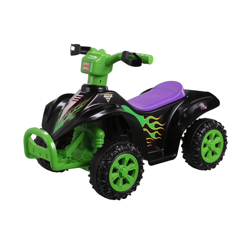 ATV Quad, 6V Battery Powered Ride on for Kids Ages 1.5+, Green10