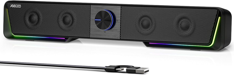 A40 Bluetooth Computer Speakers with Clear Sound, USB Plug & Play PC Speakers wi11