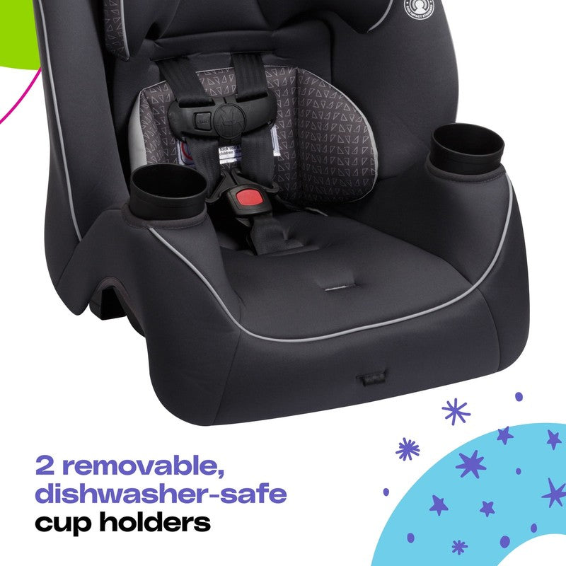  Easy Elite Slim All-In-One Convertible Car Seat, Grey Glyphs, Infant & Toddler4