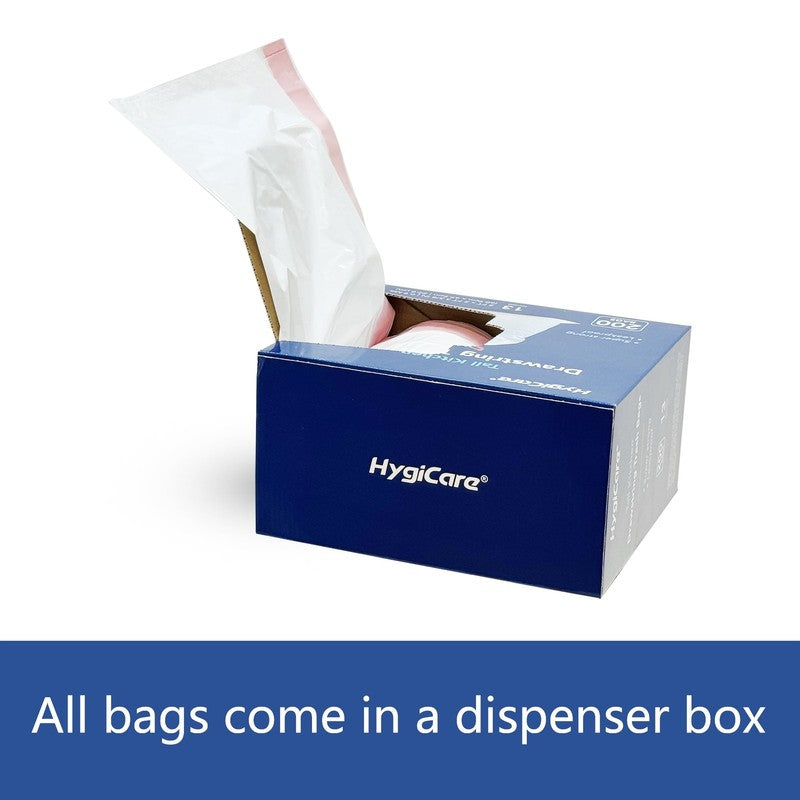 Super Strong 13 Gallon Drawstring Trash Bags   200 Count, Leakproof, Unscented3