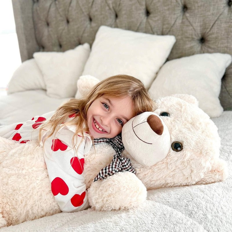 Giant Teddy Bear Big 4 Feet Stuffed Animal Stuffed Bear Baby Shower Life Size La5