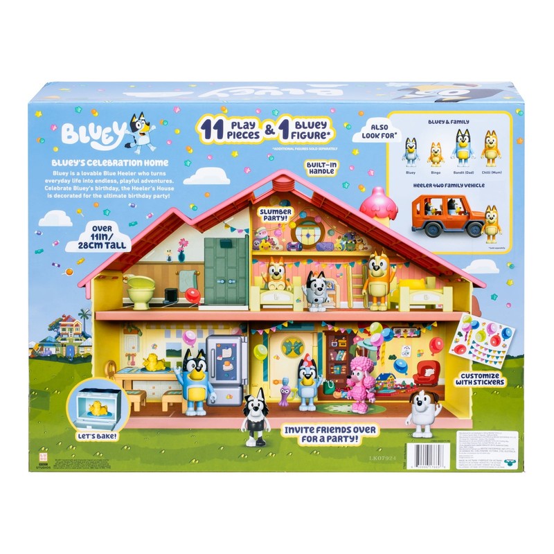 Birthday Celebration Playset 11 Pieces Toys for Kids Ages 3 610