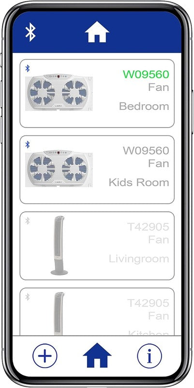 Bluetooth Twin 9 Inch Window Fan with Reversible Motors, Thermostat & Timer8