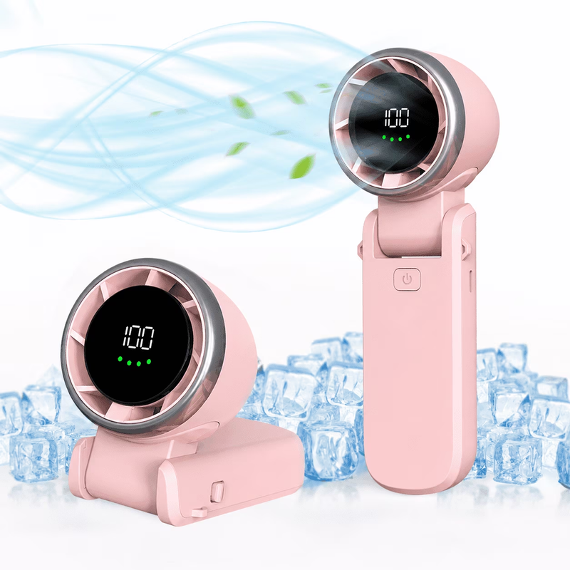 Portable Fan, 15H 100 Speeds 3600Mah Small Fan for Indoor Outdoor Gifts for Wome6