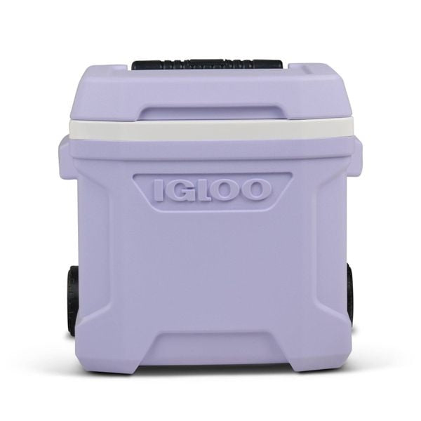 Profile 16Qt Rolling Cooler - Lilac: Polyethylene, Wheels & Retractable Handle2