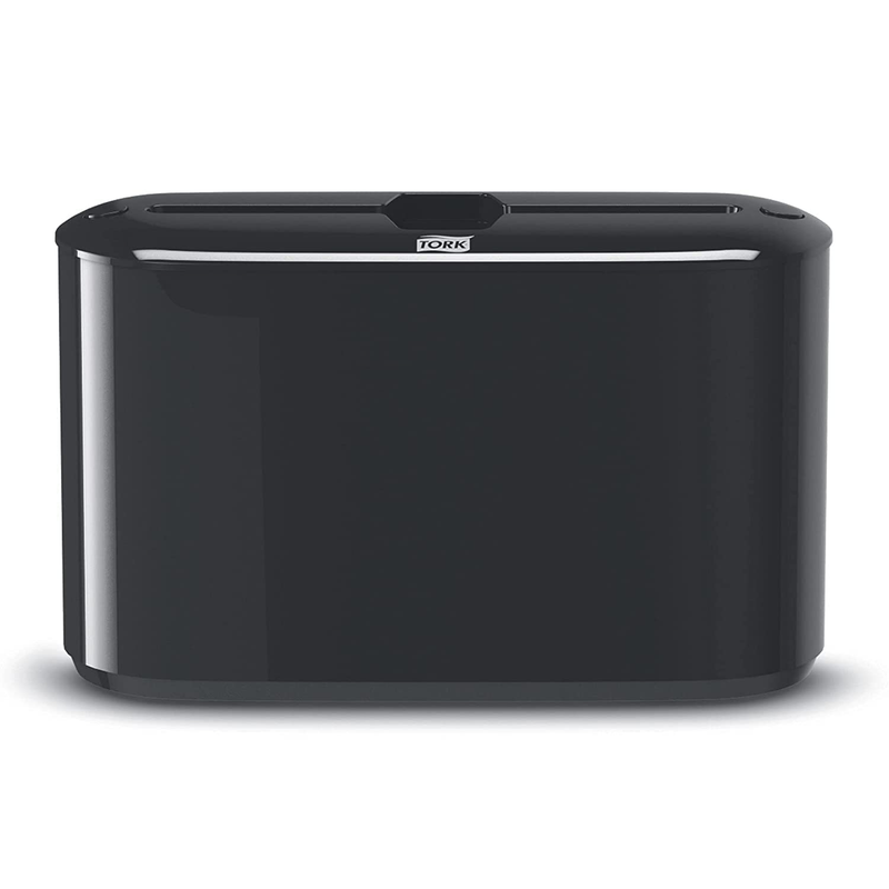 Xpress Paper Towel Dispenser Black Single Dispensing H2 Refills Space Saving0