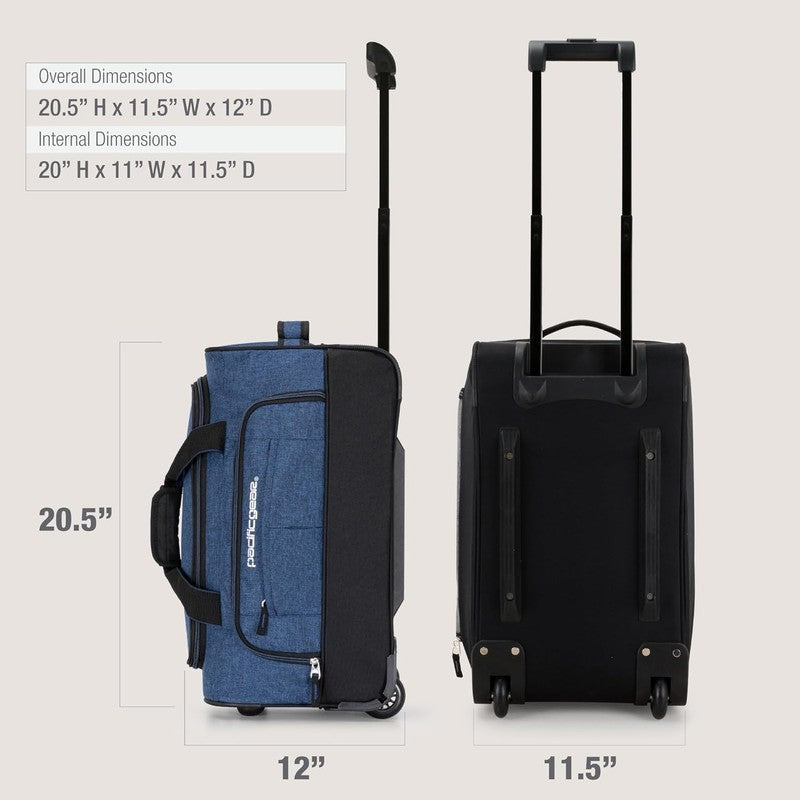 Duffel Bag with Rolling Wheels2