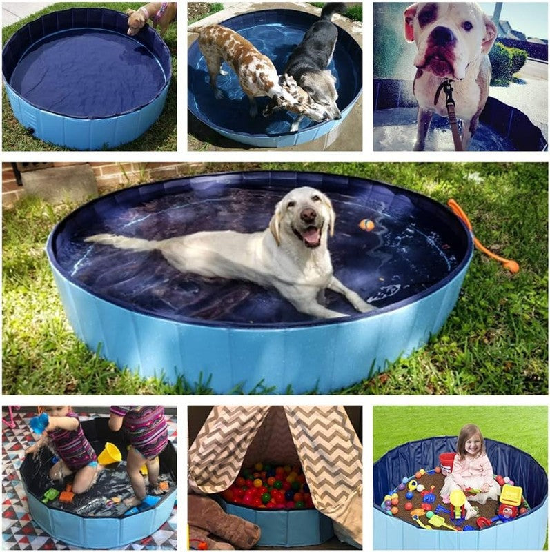 Foldable Dog Pet Bath Pool Collapsible Dog Pet Pool Bathing Tub Kiddie Pool Dogg6