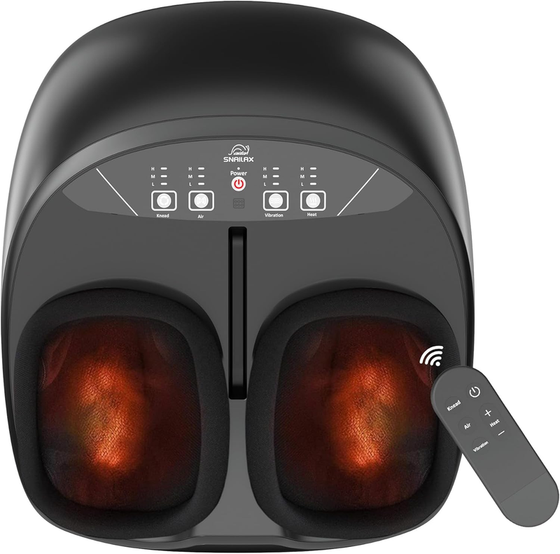 Shiatsu Foot Massager w/ Heat Remote Deep Kneading Compression Size 130
